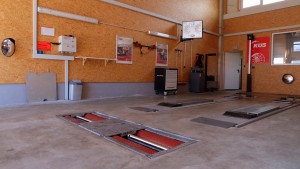 Innenaufnahme der Prüfstelle